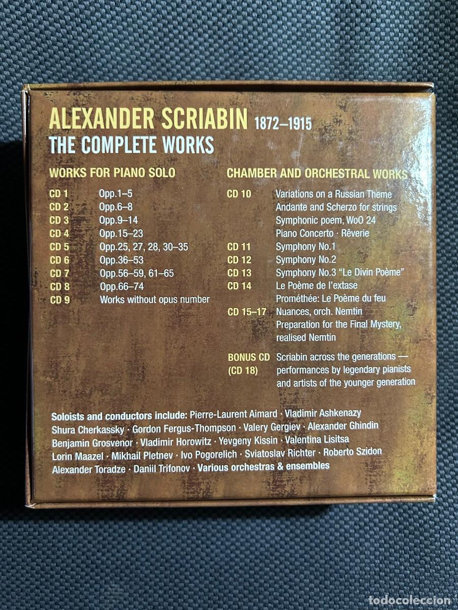 CDs de m&uacute;sica: SCRIABIN-obras completas 18CDs - Foto 5