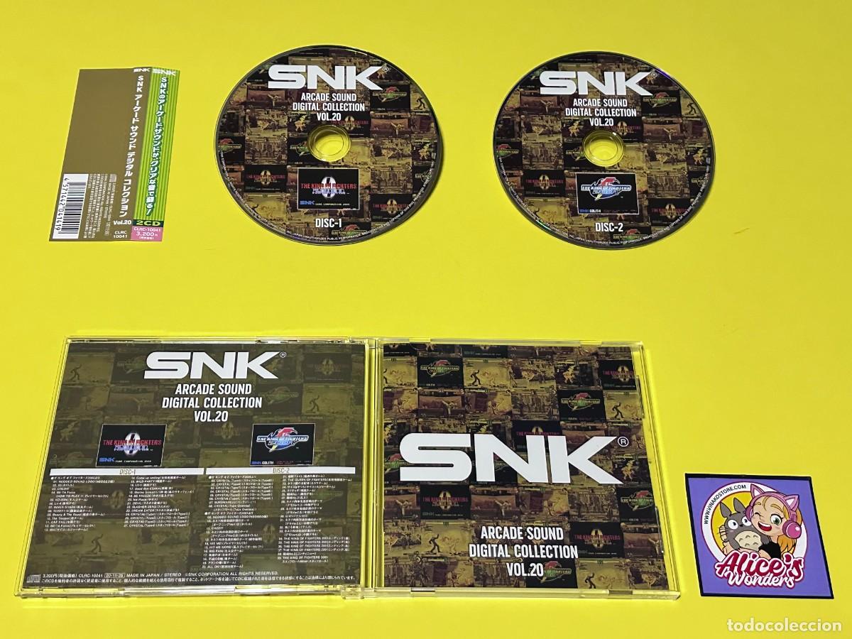 CDs de m&uacute;sica: SNK Arcade Sound Digital Collection Vol.20 CD Spinecard