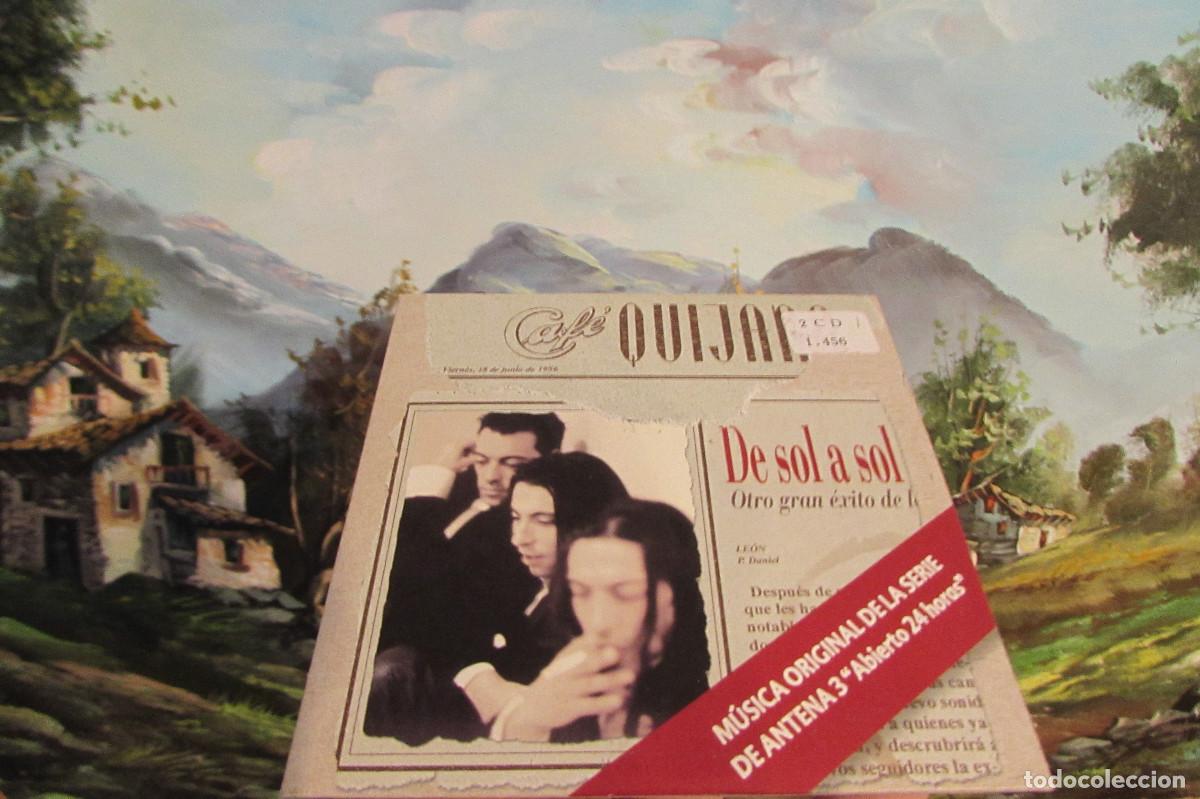 CDs de m&uacute;sica: CAFE QUIJANO- DE SOL A SOL- CD PROMO