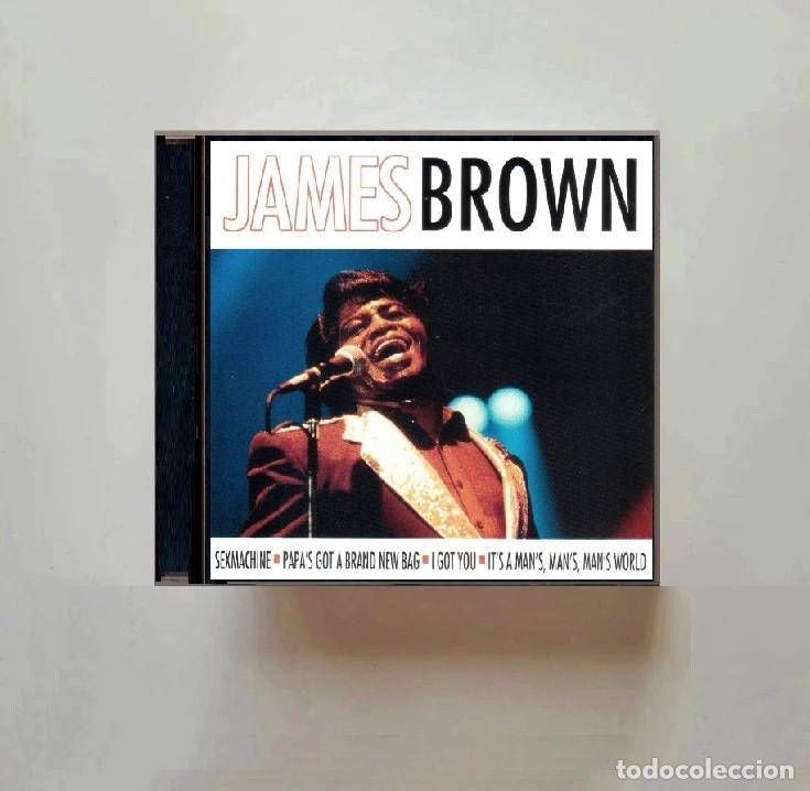 CDs de m&uacute;sica: JAMES BROWN. SEX MACHINE. PAPA GOT A BRAND NEW BAG. GOT YOU. MAN'S WORLD. RECOPILATORIO. CDORIO. CD.