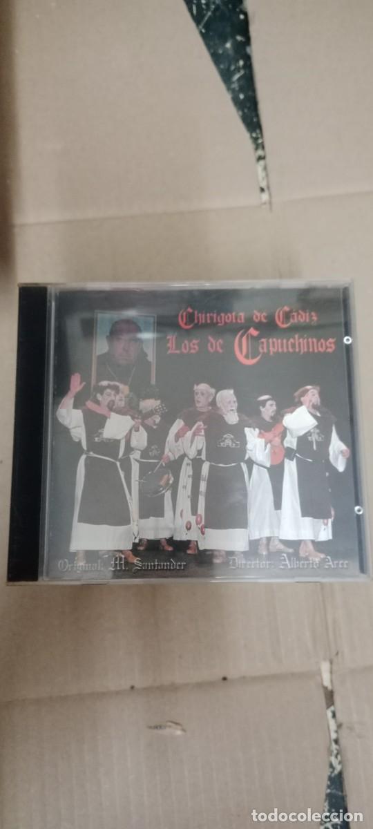 CDs de m&uacute;sica: CHIRIGOTA LOS DE CAPUCHINOS MANOLITO SANTANDER CARNAVAL DE CADIZ CD MUSICA GG-HH33