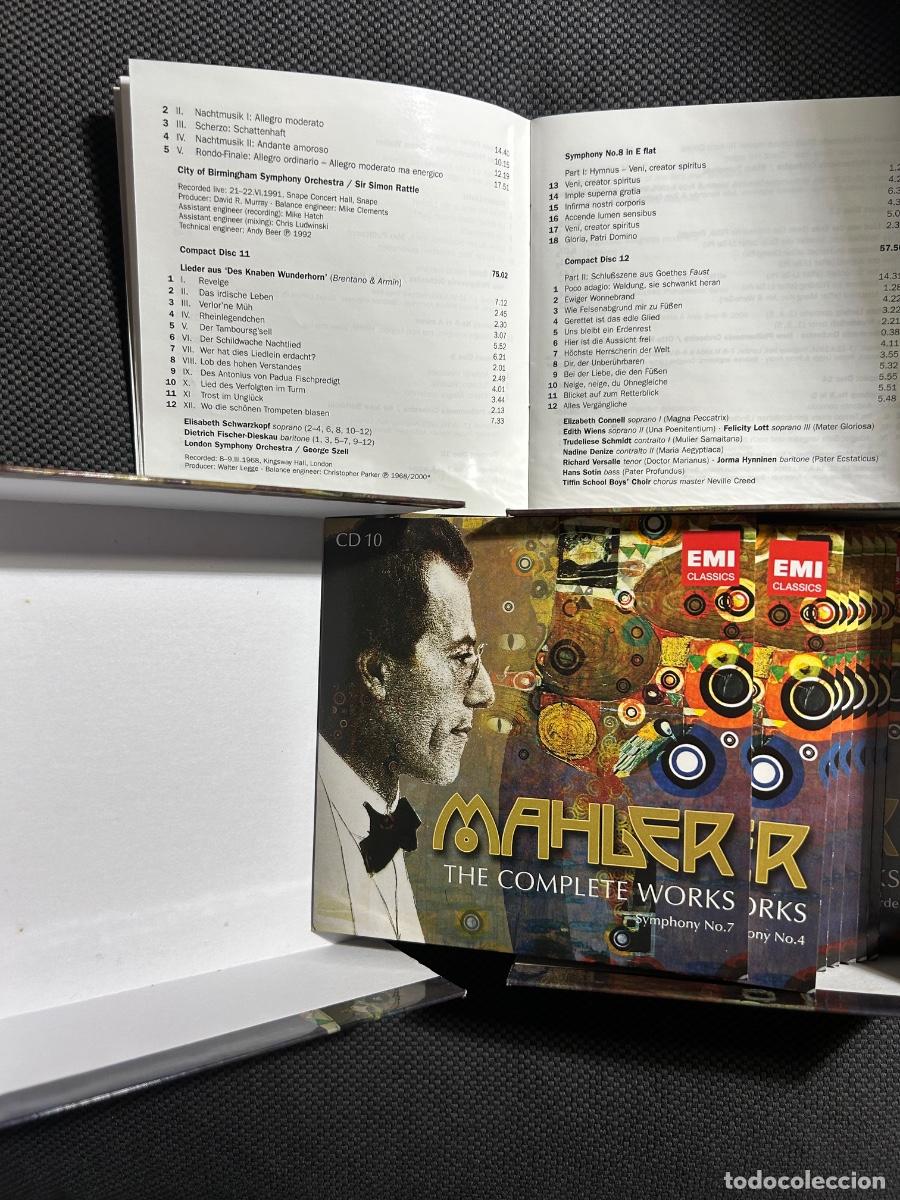 CDs de m&uacute;sica: MAHLER THE COMPLETE WORKS 16CD - Foto 6