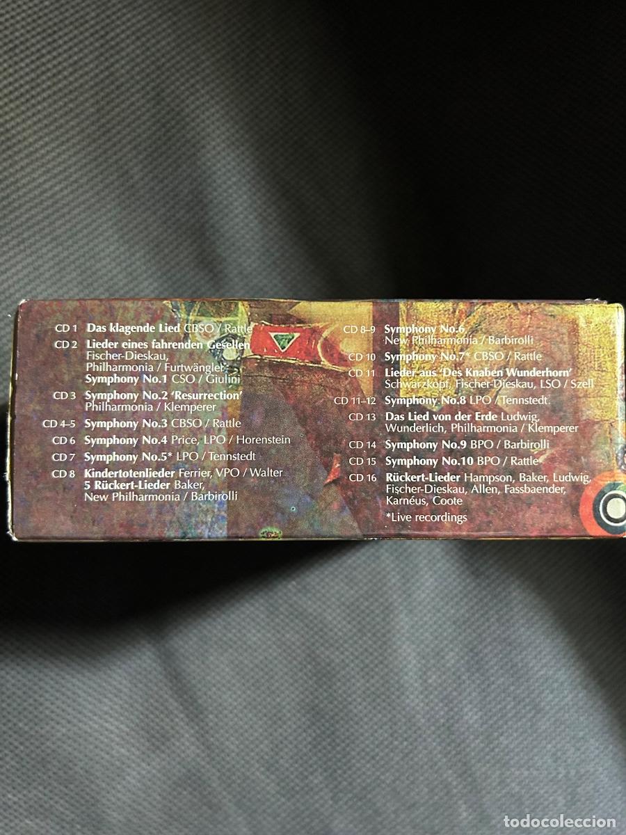 CDs de m&uacute;sica: MAHLER THE COMPLETE WORKS 16CD - Foto 8