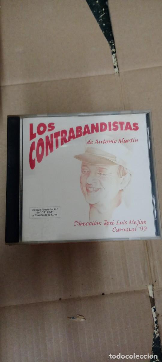 CDs de m&uacute;sica: COMPARSA ANTONIO MARTIN LOS CONTRABANDISTAS CARNAVAL DE CADIZ CD MUSICA GG-HH33