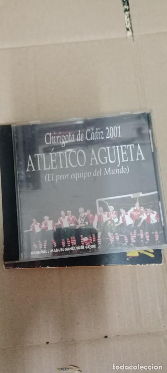 CDs de m&uacute;sica: CHIRIGOTA DE MANOLITO SANTANDER ATLETICO AGUJETA CARNAVAL DE CADIZ CD MUSICA GG-HH33