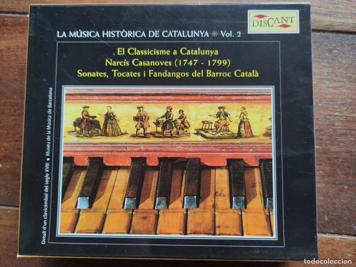 CDs de m&uacute;sica: Various &ndash; La M&uacute;sica Hist&ograve;rica de Catalunya, Vol. 2 &mdash; El Classicisme a Catalunya (Caja, 2003, Espa&ntilde;a)