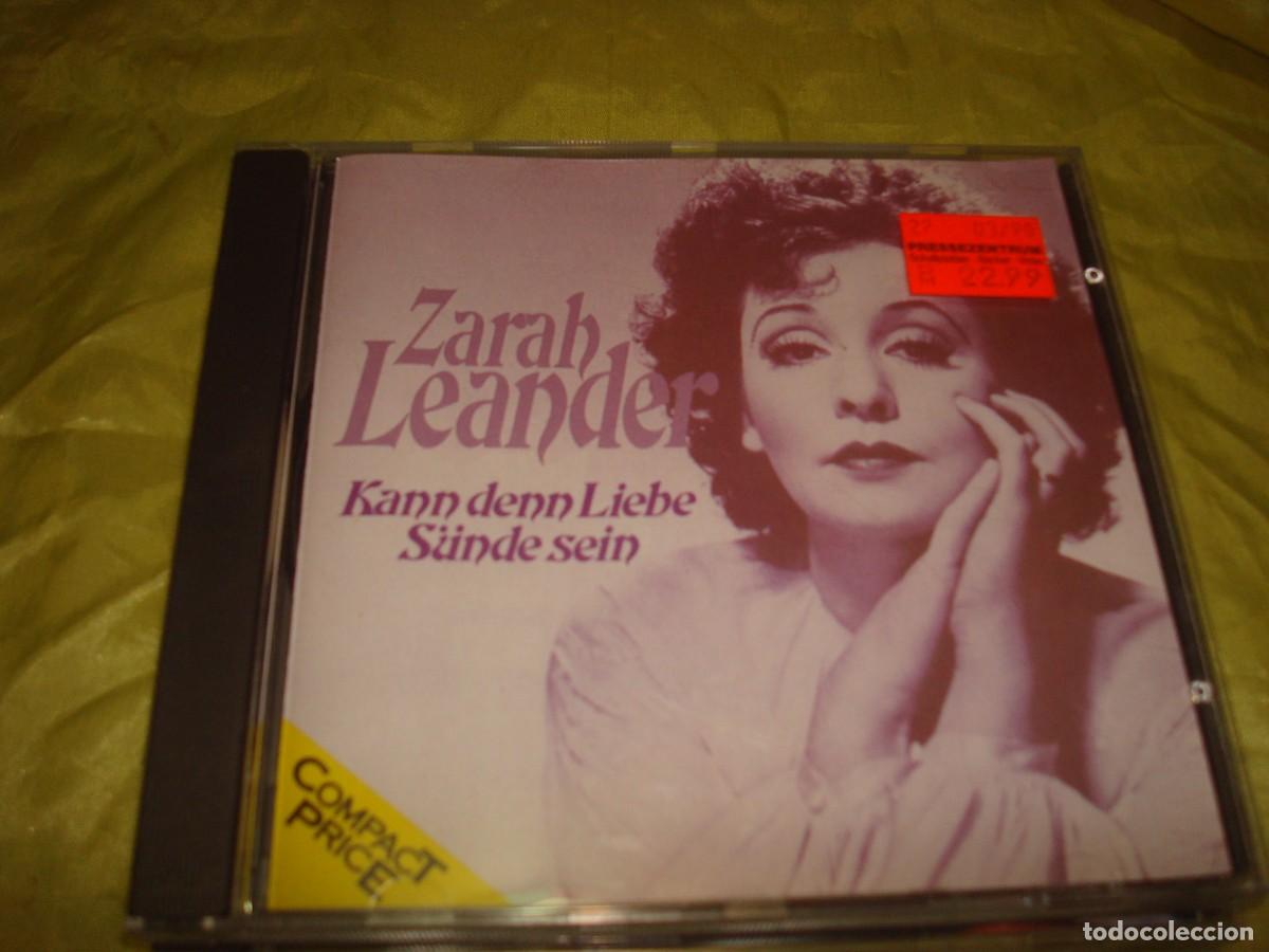 CDs de m&uacute;sica: ZARAH LEANDER.KANN DENN LIEBE SUNDE SEIN. CD. IMPECABLE(#)