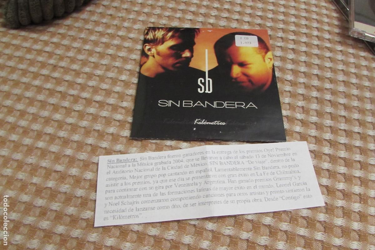 CDs de m&uacute;sica: sin bandera kilometros CD SINGLE CADENA 100