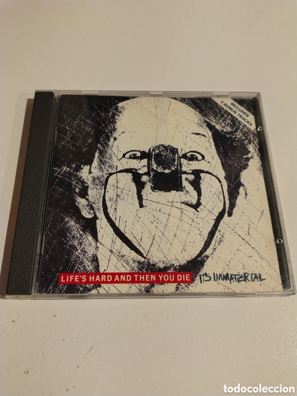 CDs de m&uacute;sica: IT'S IMMATERIAL Life's Hard And Then You Die ( 1986 VIRGIN HOLLAND )