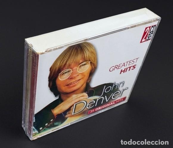 CDs de m&uacute;sica: [DOBLE CD SET BOX - PRECINTADO]. JOHN DENVER. GREATEST HITS. RECOPILATORIO.