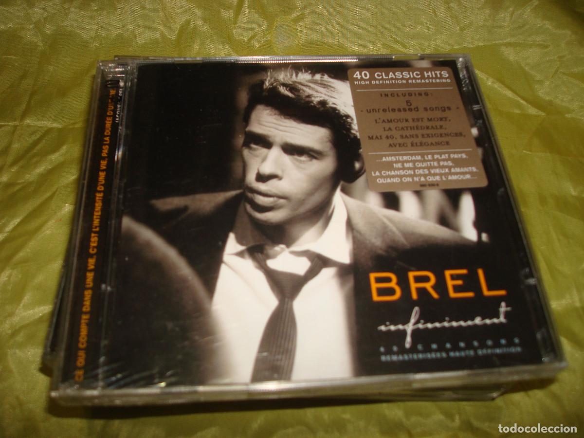 CDs de Musique: JACQUES BREL. BREL INFINIMENT. CD. PRECINTADO(#)