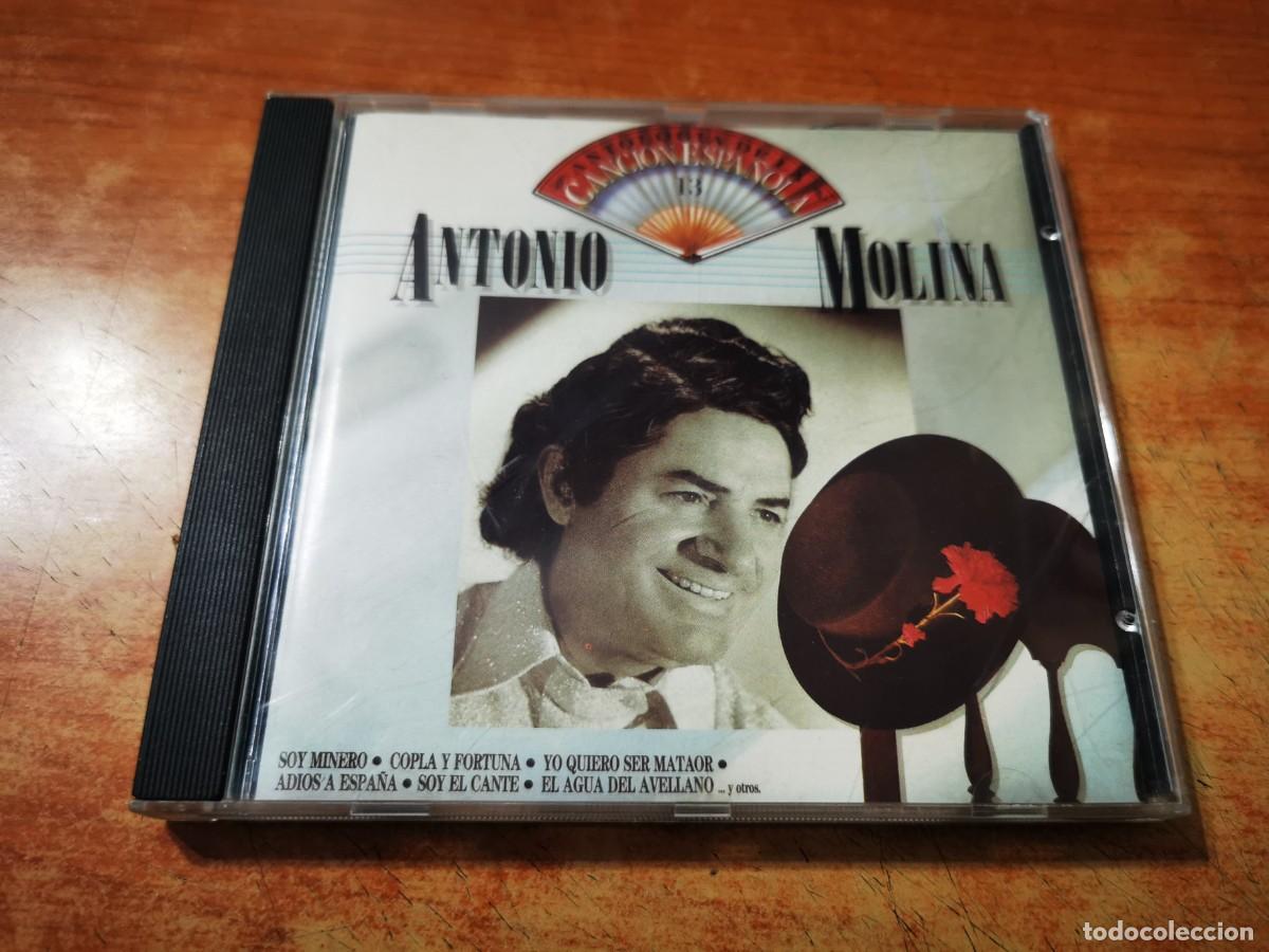 CDs de m&uacute;sica: ANTONIO MOLINA Antologia de la cancion Espa&ntilde;ola 13 CD ALBUM DEL A&Ntilde;O 1990 CONTIENE 14 TEMAS