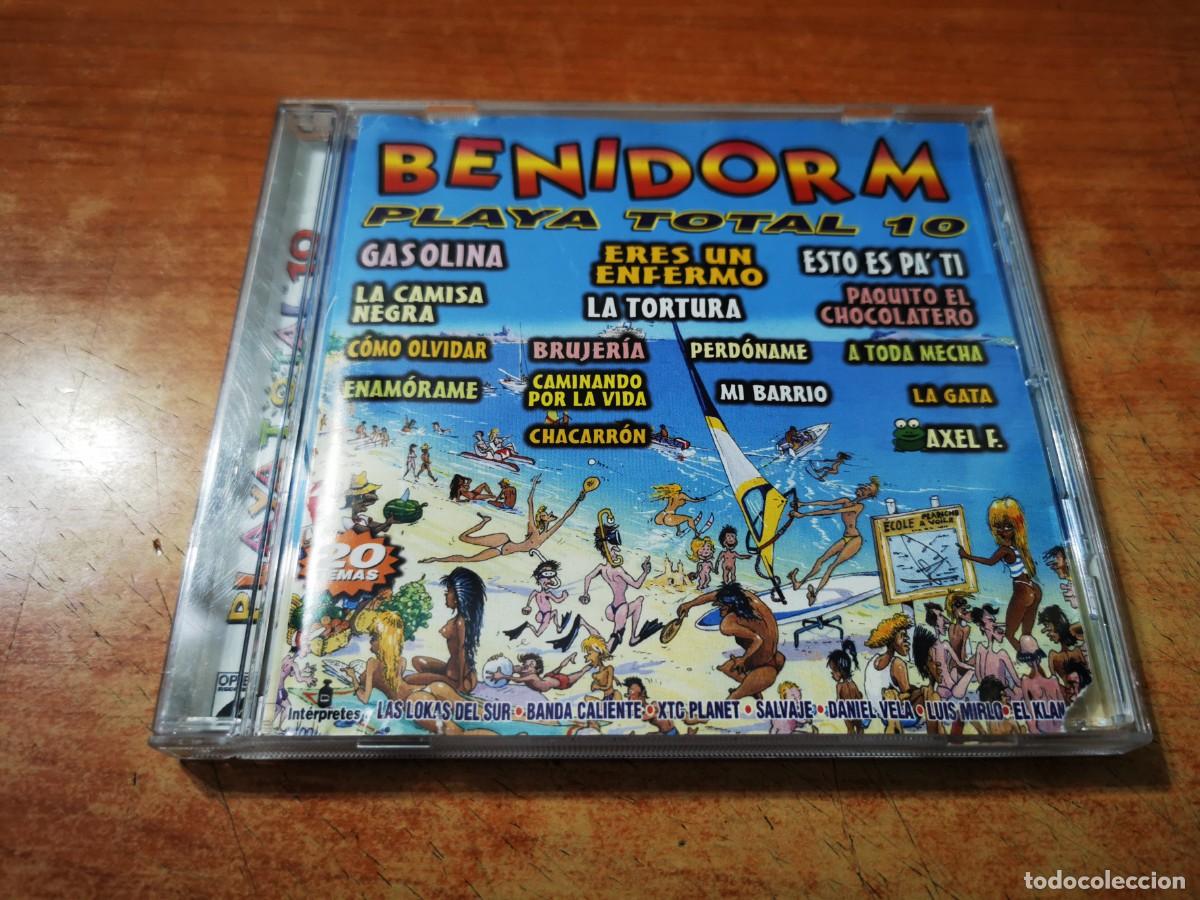 CDs de m&uacute;sica: PLAYA TOTAL 10 BENIDROM CD ALBUM DEL A&Ntilde;O 2005 Gasolina Brujeria Eres un enfermo CONTIENE 20 TEMAS