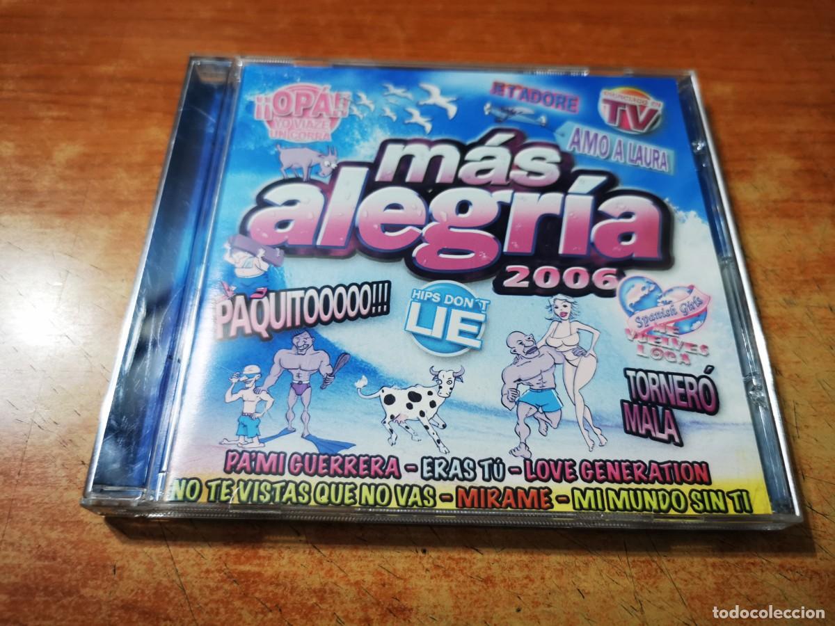CDs de m&uacute;sica: MAS ALEGRIA 2006 CD ALBUM DEL A&Ntilde;O 2006 SANDRA SPANISH GIRL LATINA TRES CONTIENE 22 TEMAS