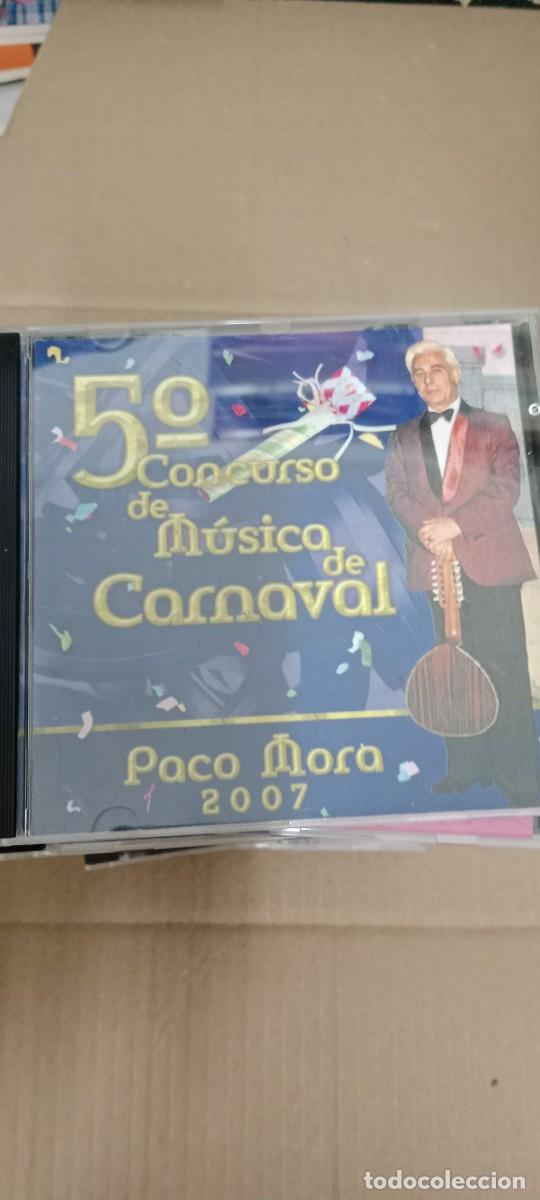CDs de m&uacute;sica: CARNAVAL DE CADIZ 5 CONCURSO PACO MORA 2007 CD MUSICA GG-MAR25