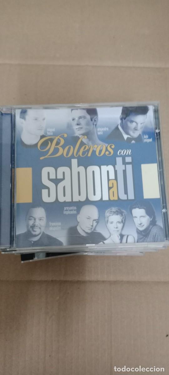 CDs de m&uacute;sica: BOLEROS CON SABOR A TI CD MUSICA GG-MAR25