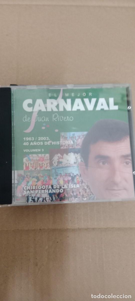 CDs de m&uacute;sica: CARNAVAL DE CADIZ JUAN RIVERO VOLUMEN 3 CD MUSICA GG-MAR25
