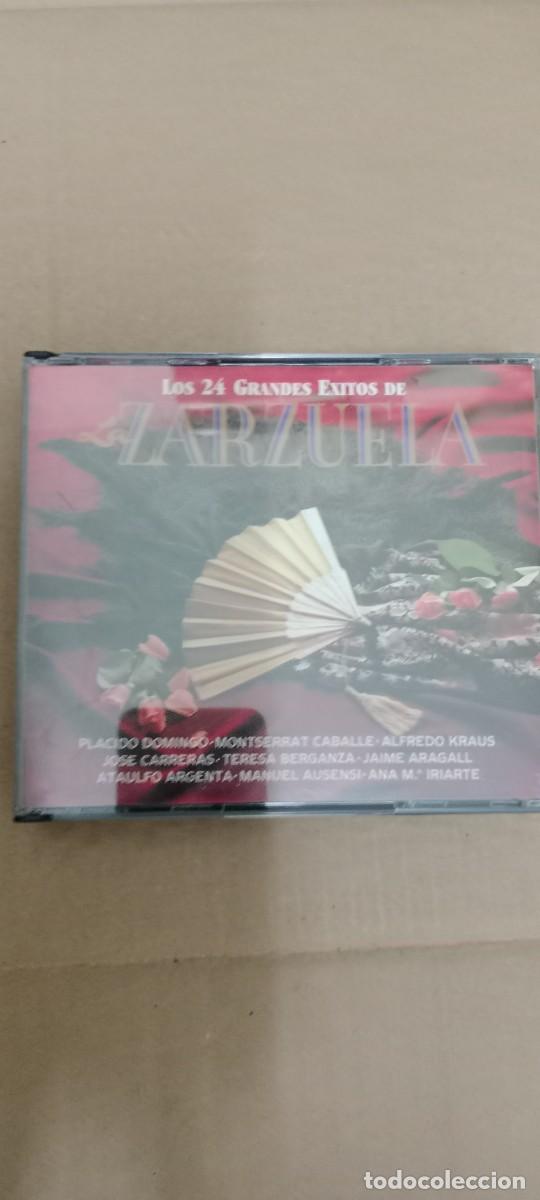 CDs de m&uacute;sica: LOS 24 GRANDES EXITOS DE ZARZUELA CD MUSICA GG-MAR25