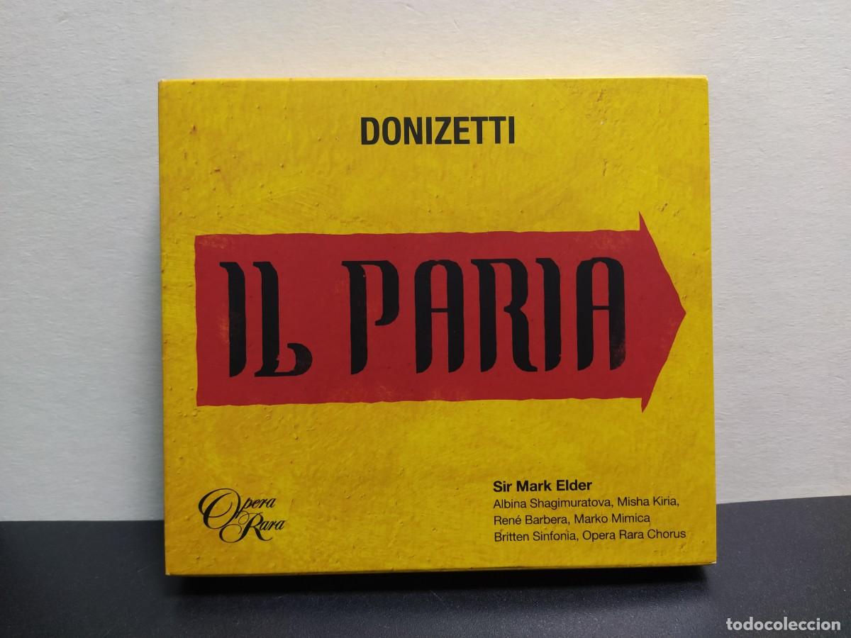 CDs de m&uacute;sica: Donizetti- Mark Elder - Il Paria (2xCD) - Foto 1