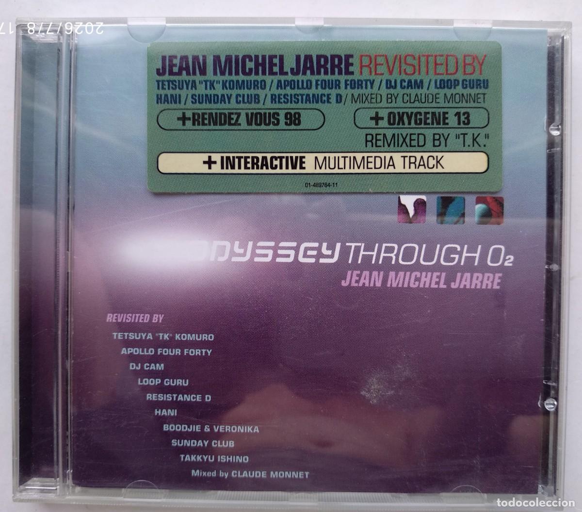 CDs de m&uacute;sica: JEAN MICHEL JARRE. ODYSSEY THRUGH O2. CD.