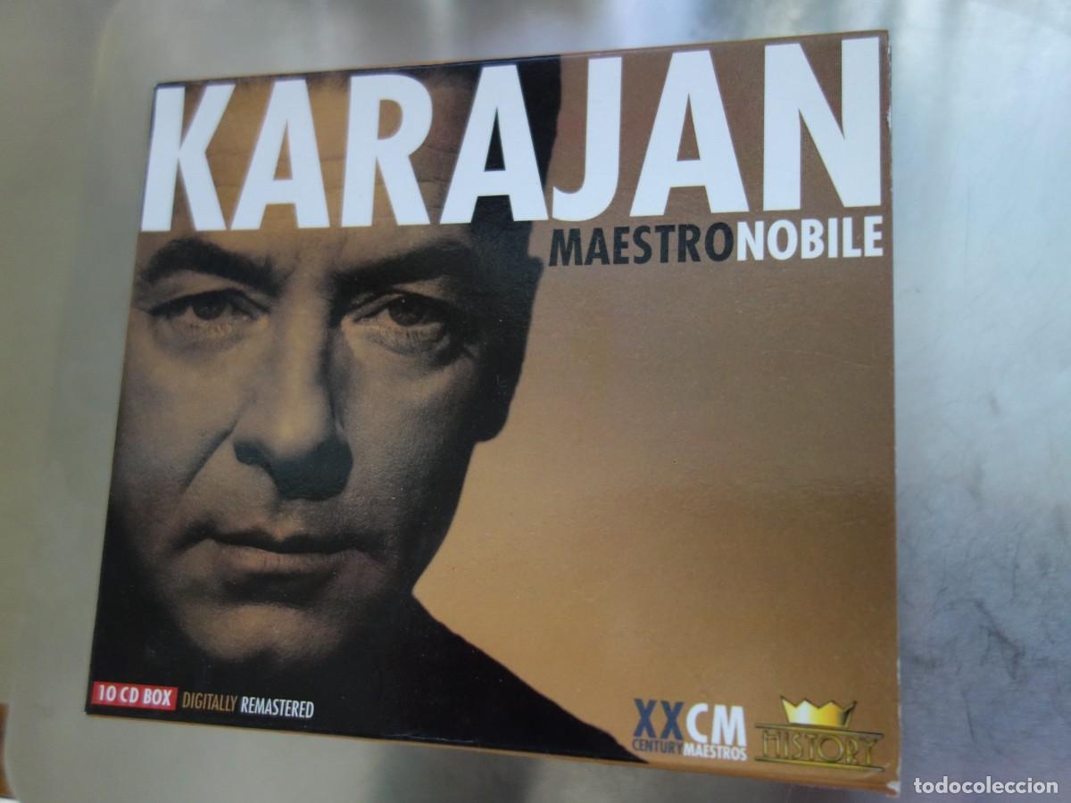 CDs de m&uacute;sica: CD KARAJAN MAESTRO NOBILE - 10 CD BOX - Foto 1