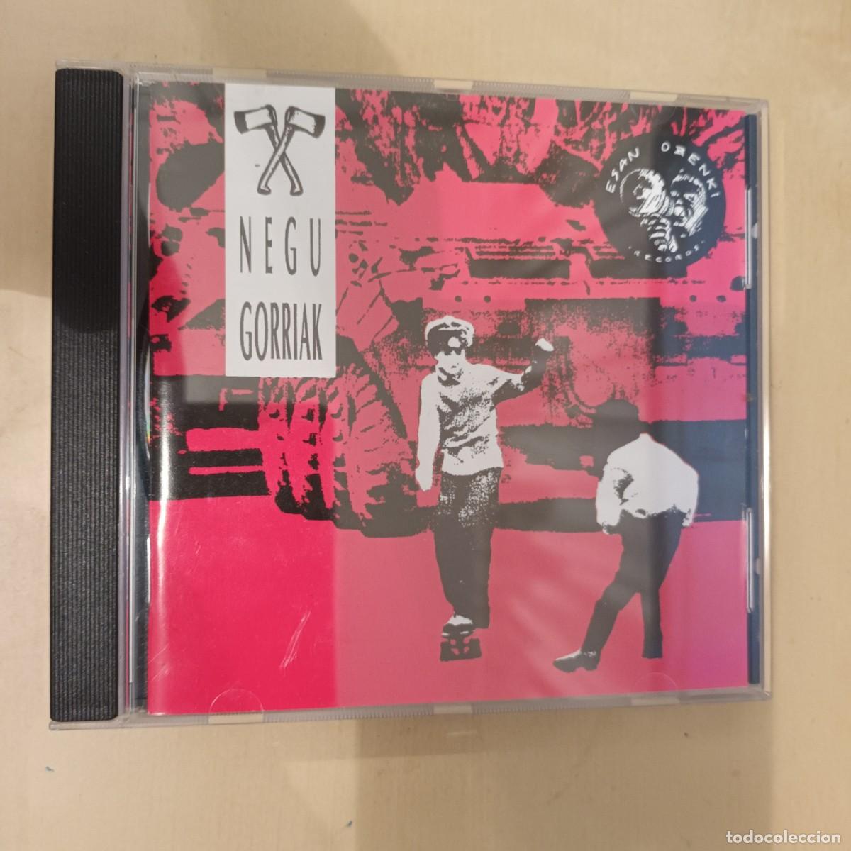 CDs de m&uacute;sica: Negu Gorriak , Sin Titulo , CD 1996 Spain . Impecable. Punk Nacional