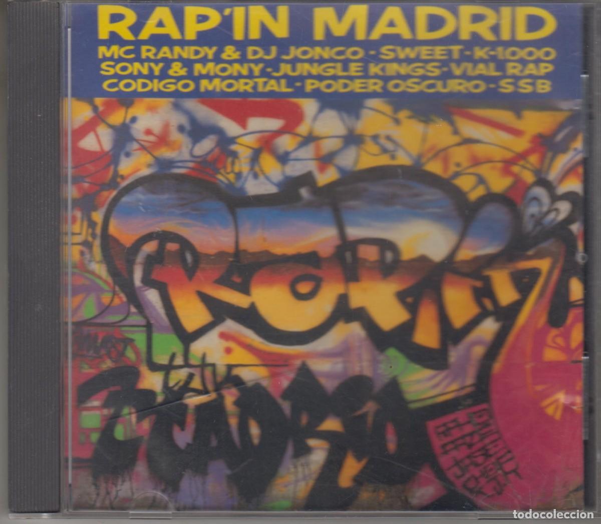 CDs de m&uacute;sica: Rap'in Madrid cd 1990 Ariola