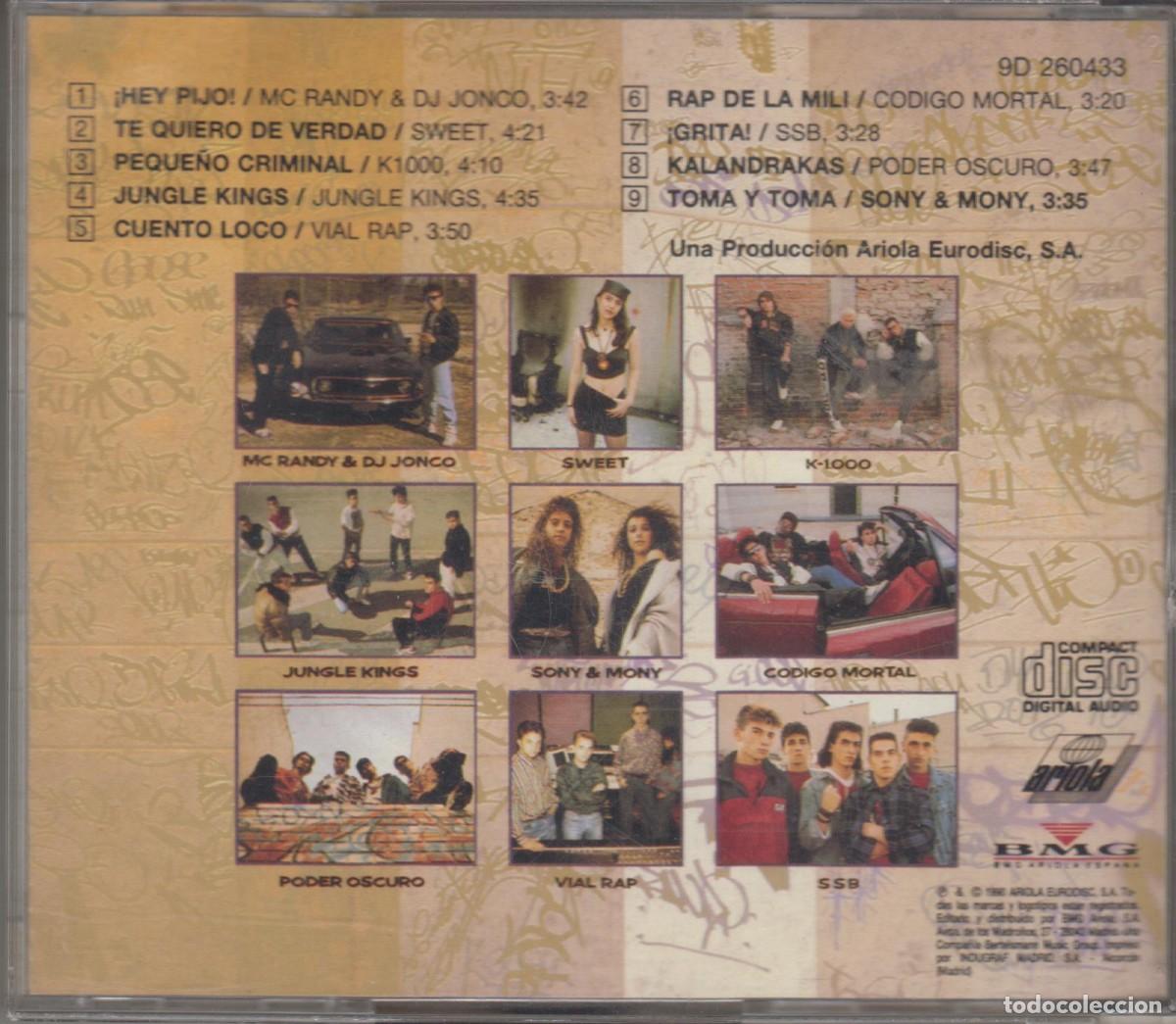 CDs de m&uacute;sica: Rapin Madrid cd 1990 Ariola - Foto 2