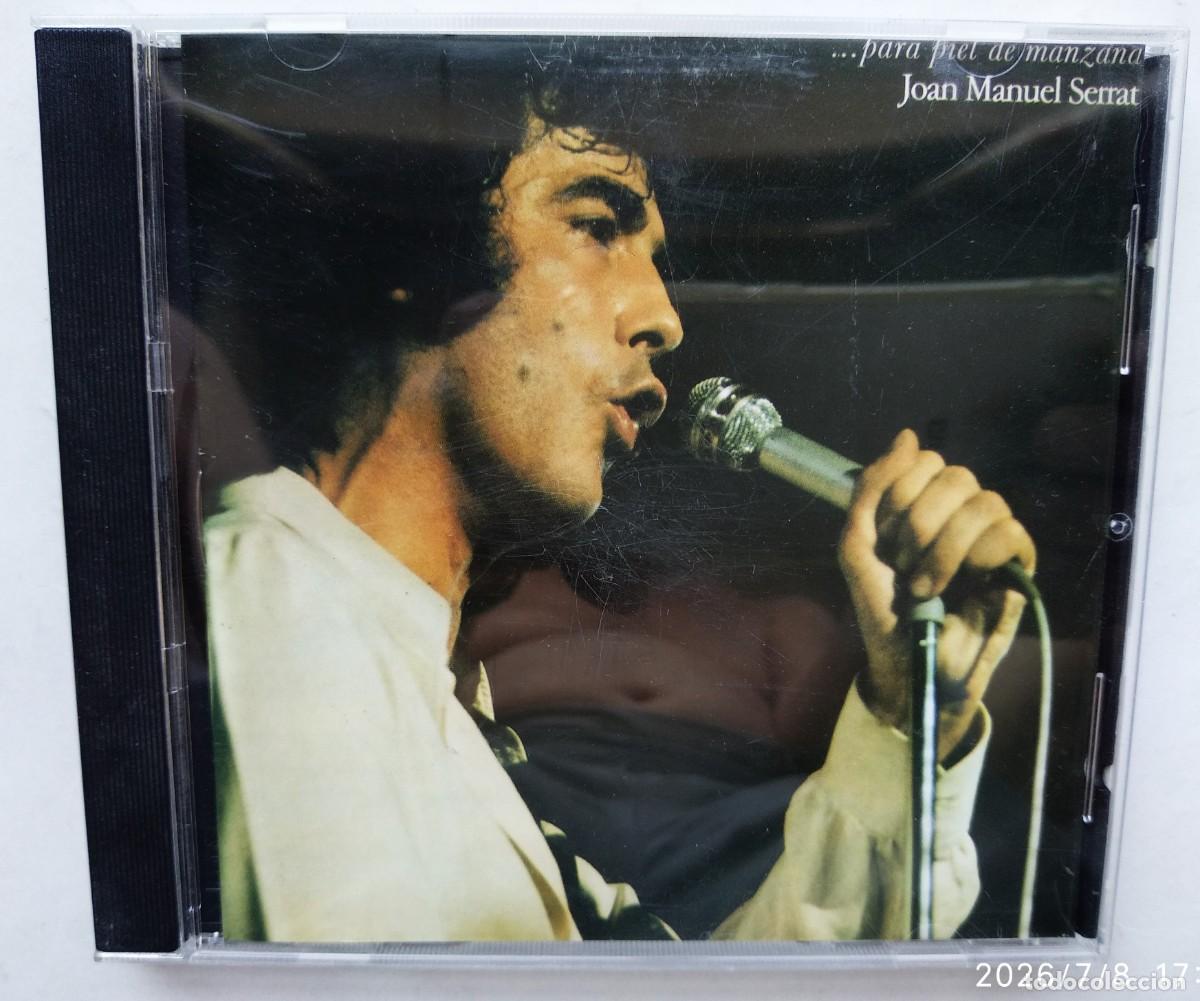 CDs de m&uacute;sica: JOAN MANUEL SERRAT. PARA PIEL DE MANZANA. CD.