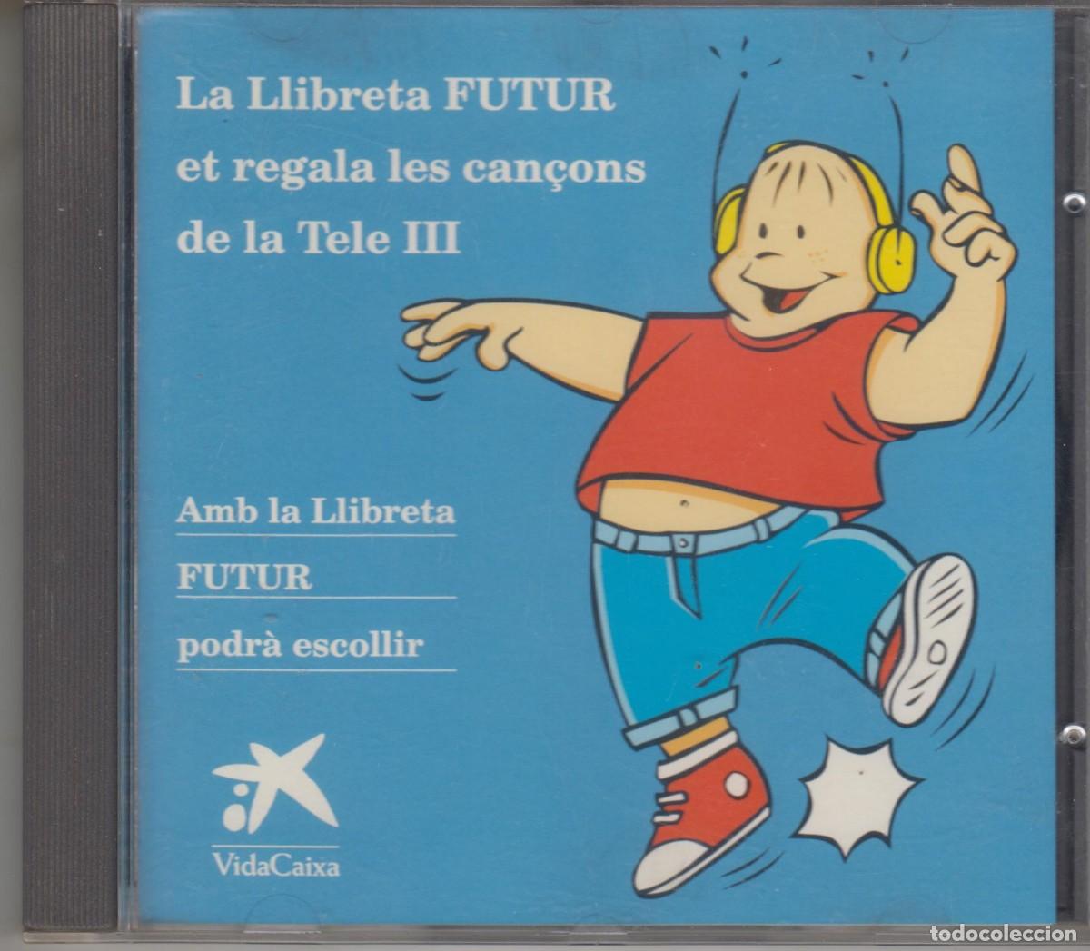 CDs de m&uacute;sica: Can&ccedil;ons de la tele vol. III cd La Caixa 1996 Lucky Luke Musculman Picapiedra El Gran Suixi