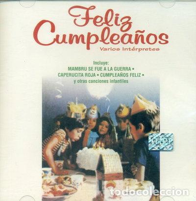 CDs de m&uacute;sica: Feliz Cumplea&ntilde;os- 0077774380829