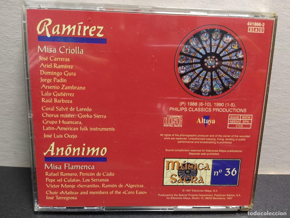 CDs de m&uacute;sica: Ramirez - Misa Criolla / Misa Flamenca (CD) - Foto 2