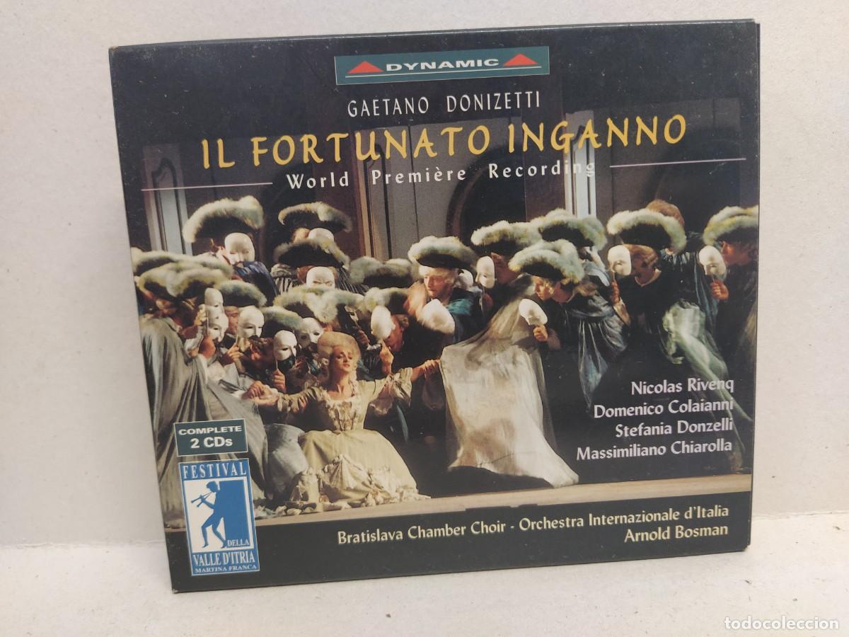 CDs de m&uacute;sica: Donizetti - Arnold Bosman - Il Fortunato Inganno (2xCD)