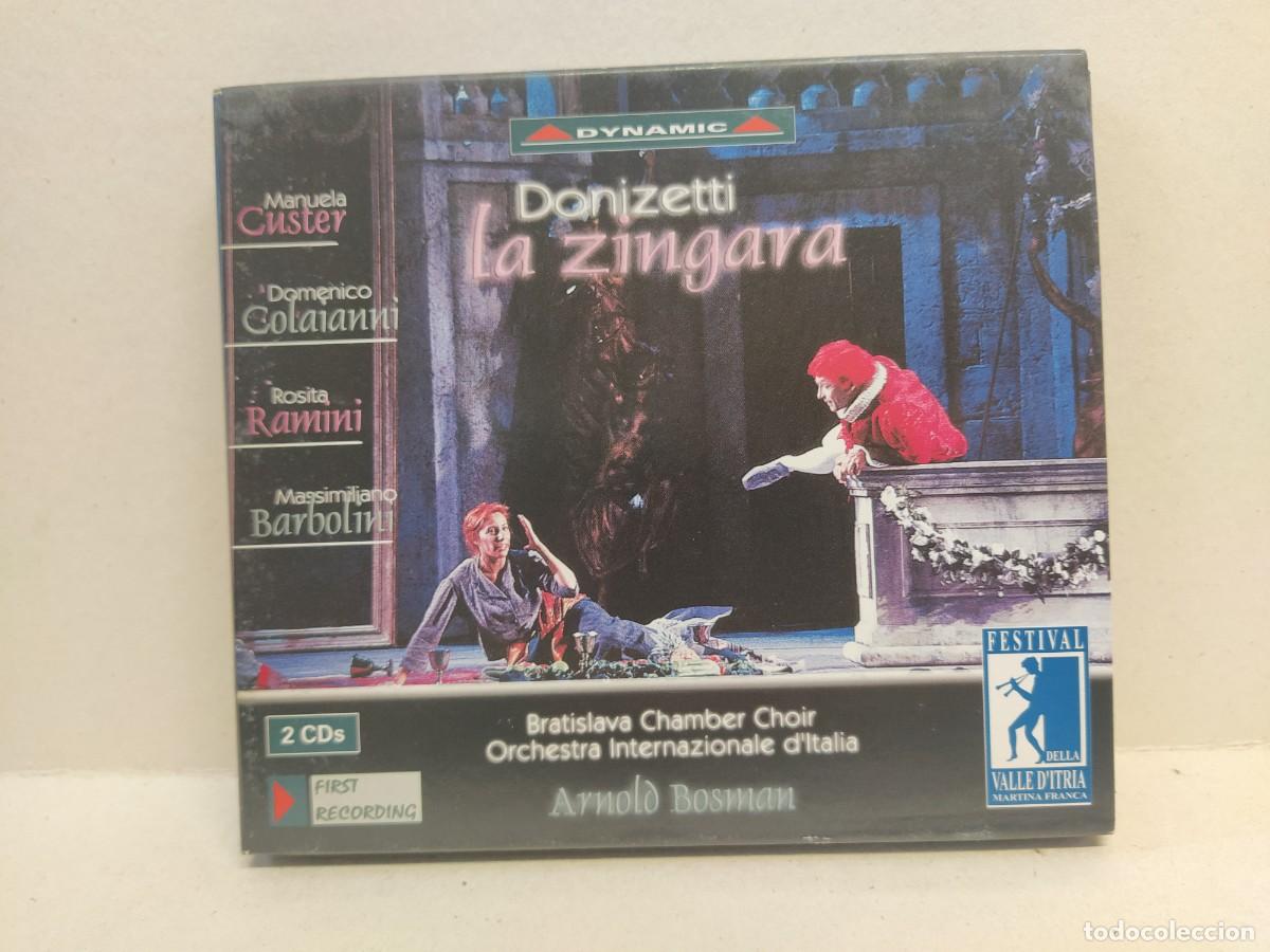 CDs de m&uacute;sica: Donizetti - Arnold Bosman - La Zingara (2xCD)
