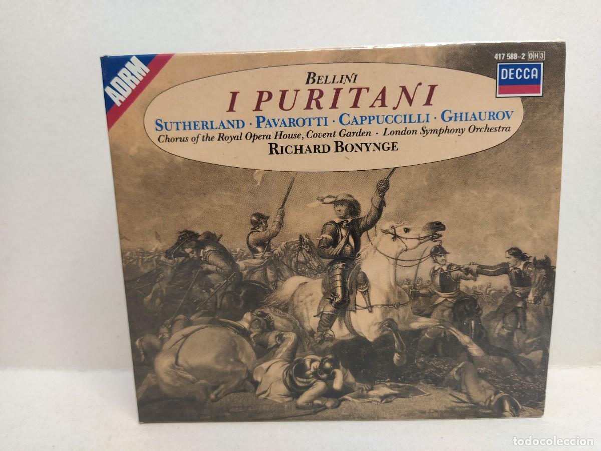 CDs de m&uacute;sica: Bellini - Richard Bonynge - I Puritani (3xCD)