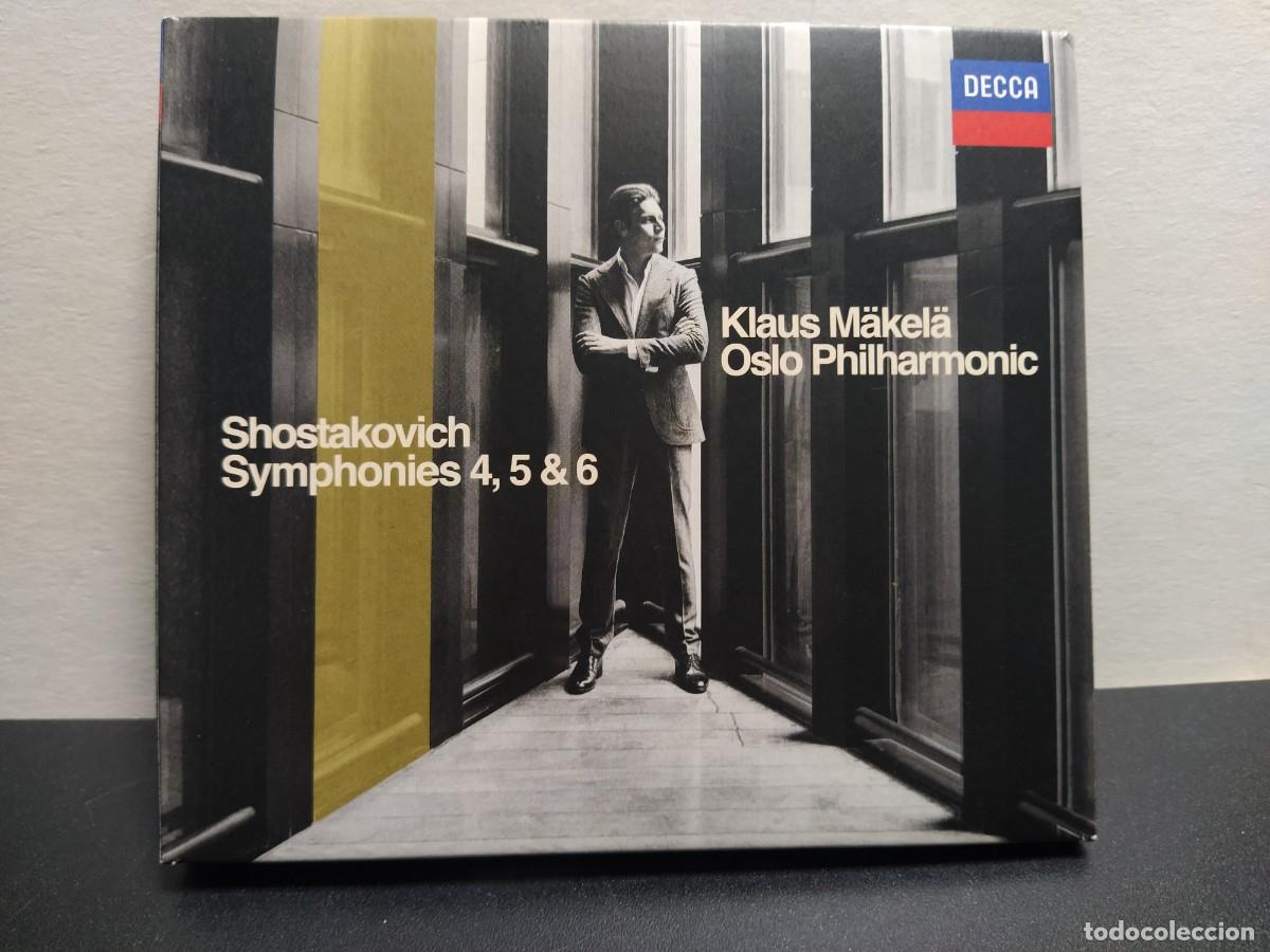 Music CDs: Shostakovich - Klaus M&auml;kel&auml;, Oslo Philharmonic - Symphonies 4, 5 & 6 (2xCD)