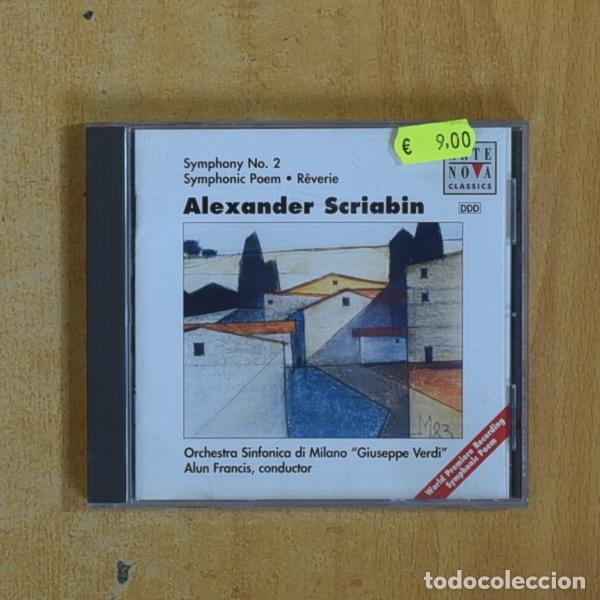 CDs de m&uacute;sica: ALEXANDER SCRIABIN - SYMPHONY NO 2 SYMPHONIC POEM REVERIE - CD