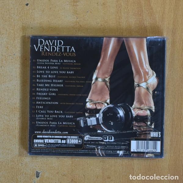 CDs de m&uacute;sica: DAVID VENDETTA - RENDEZ-VOUS - CD - Foto 2