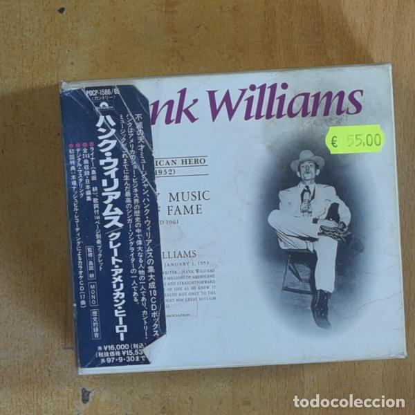 CDs de m&uacute;sica: HANK WILLIAMS - THE GREAT AMERICAN HERO - CD