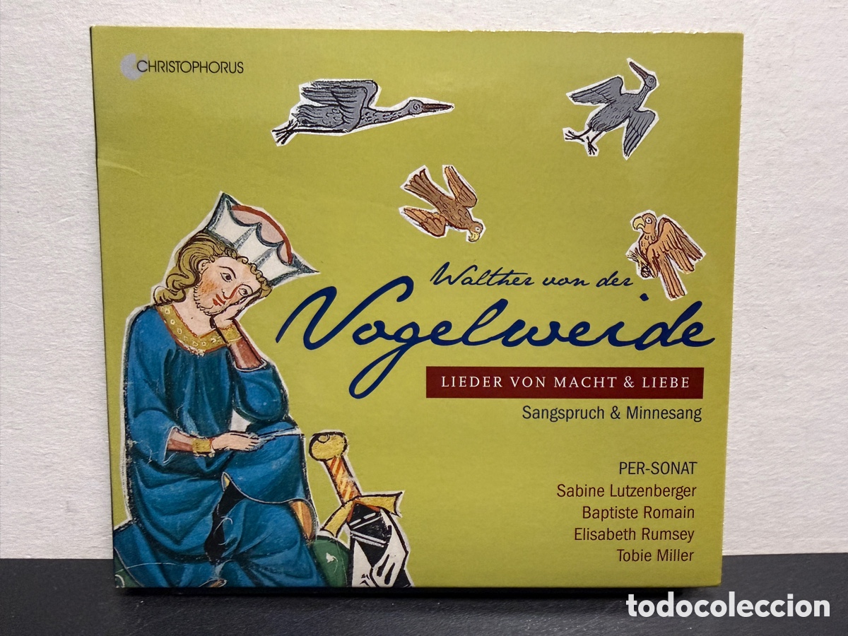 CDs de m&uacute;sica: Walther Von Der Vogelweide - Per-Sonat - Lieder Von Macht & Liebe (CD)