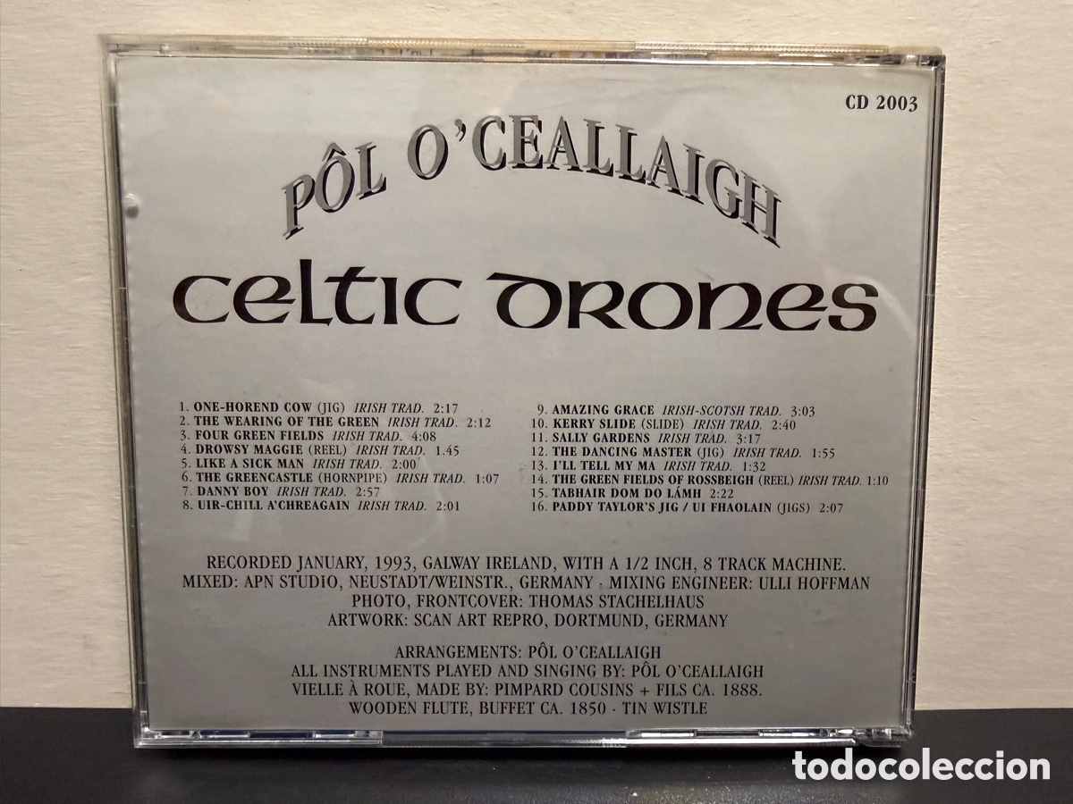 CDs de m&uacute;sica: P&ocirc;l OCeallaigh - Celtic Drones (CD) - Foto 2