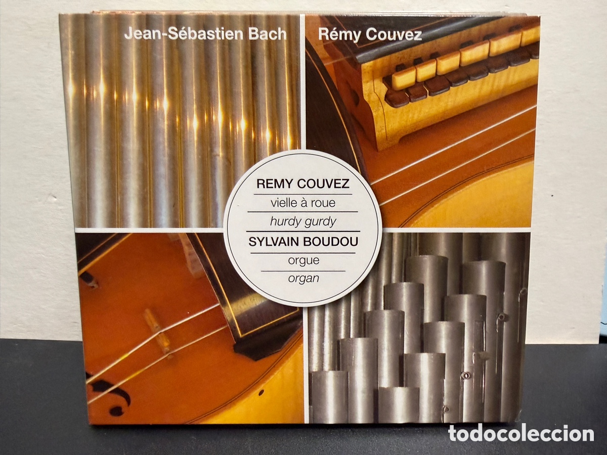 CDs de m&uacute;sica: R&eacute;my Couvez, Sylvain Boudou - Jean-S&eacute;bastien Bach (CD)