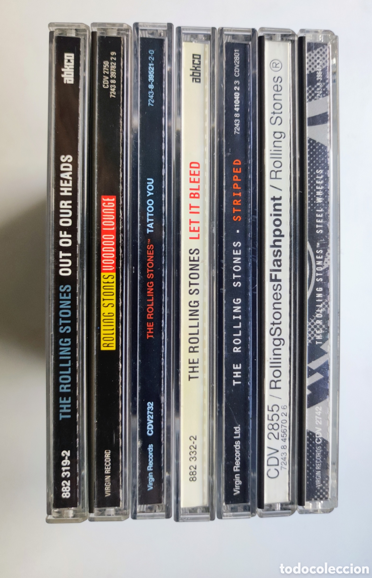 CDs de m&uacute;sica: 7 CD ROLLING STONES - LET IT BLEED, STRIPPED, OUT OF OUR HEADS, FLASHPOINT...EXCELENTE ESTADO DISCOS