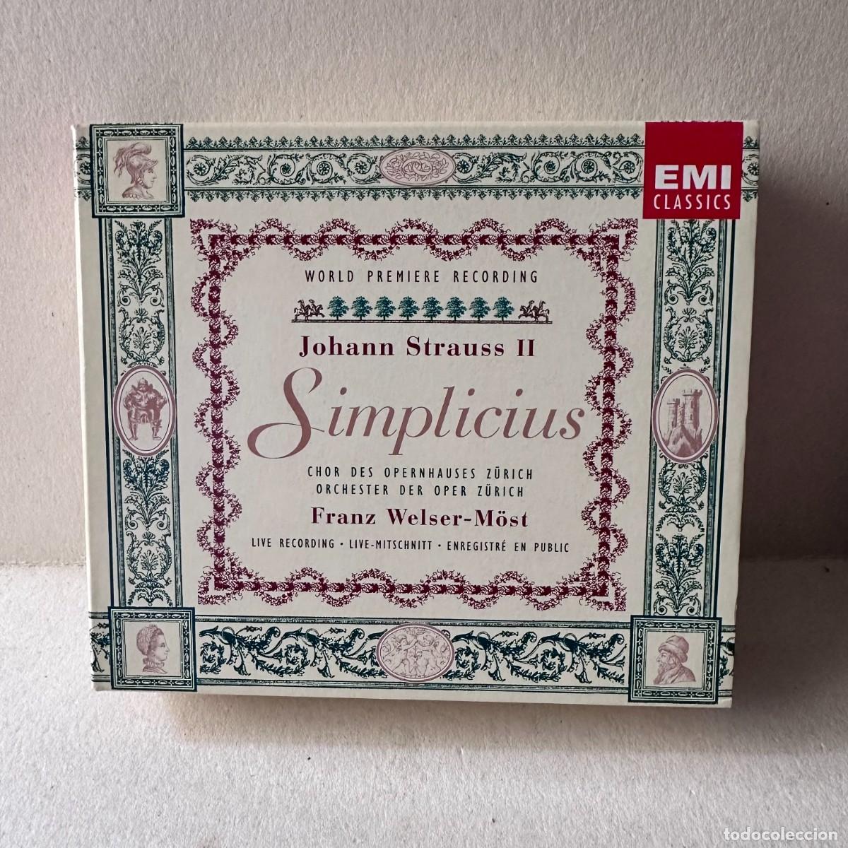 CDs de m&uacute;sica: Johann Strauss II - Franz Welser-M&ouml;st - Simplicius (CD)