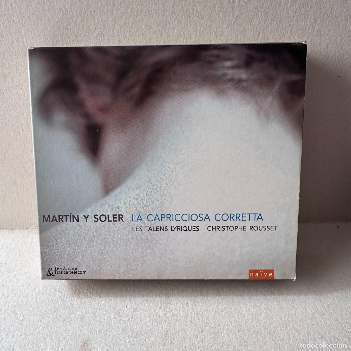 CDs de m&uacute;sica: Mart&iacute;n Y Soler - Christophe Rousset - La Capricciosa Corretta (CD)
