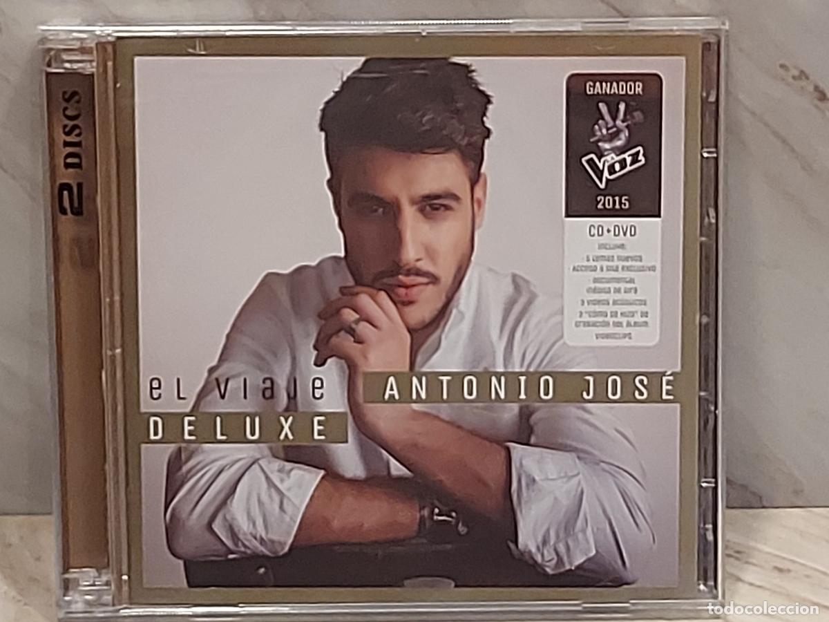 CDs de m&uacute;sica: ANTONIO JOS&Eacute; | EL VIAJE DELUXE | CD + DVD | LA VOZ 2015 | UNIVERSAL | DE LUJO