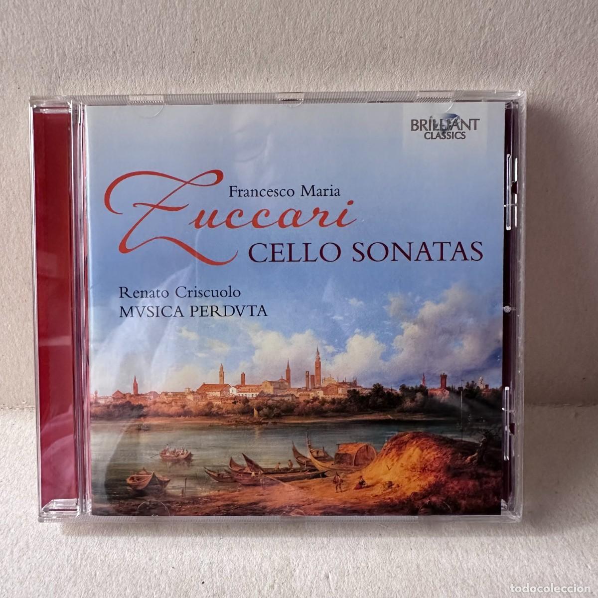 CDs de m&uacute;sica: Zuccari - Renato Criscuolo - Cello Sonatas (CD)