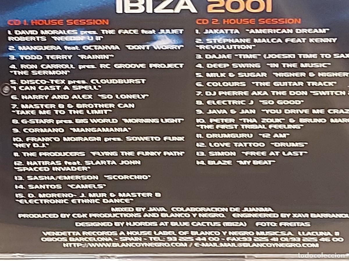 CDs de m&uacute;sica: LAS TARDES EN PACHA IBIZA 2001 | MIXED BY DJ JAVA | DOBLE CD | HOUSE - Foto 5
