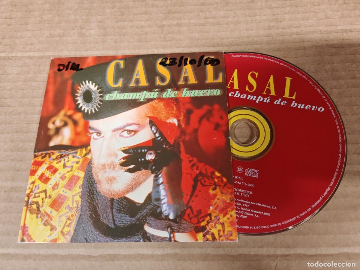 CDs de m&uacute;sica: TINO CASAL Champu de huevo CD SINGLE PROMOCIONAL PORTADA CARTON 2000 3 TEMAS 2 REMIXES PUMPIN&acute;DOLLS