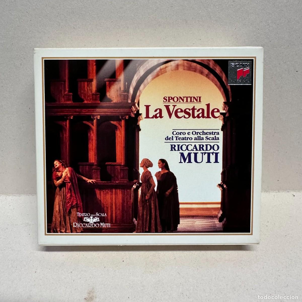 CDs de m&uacute;sica: Spontini - Riccardo Muti - La Vestale (3xCD)